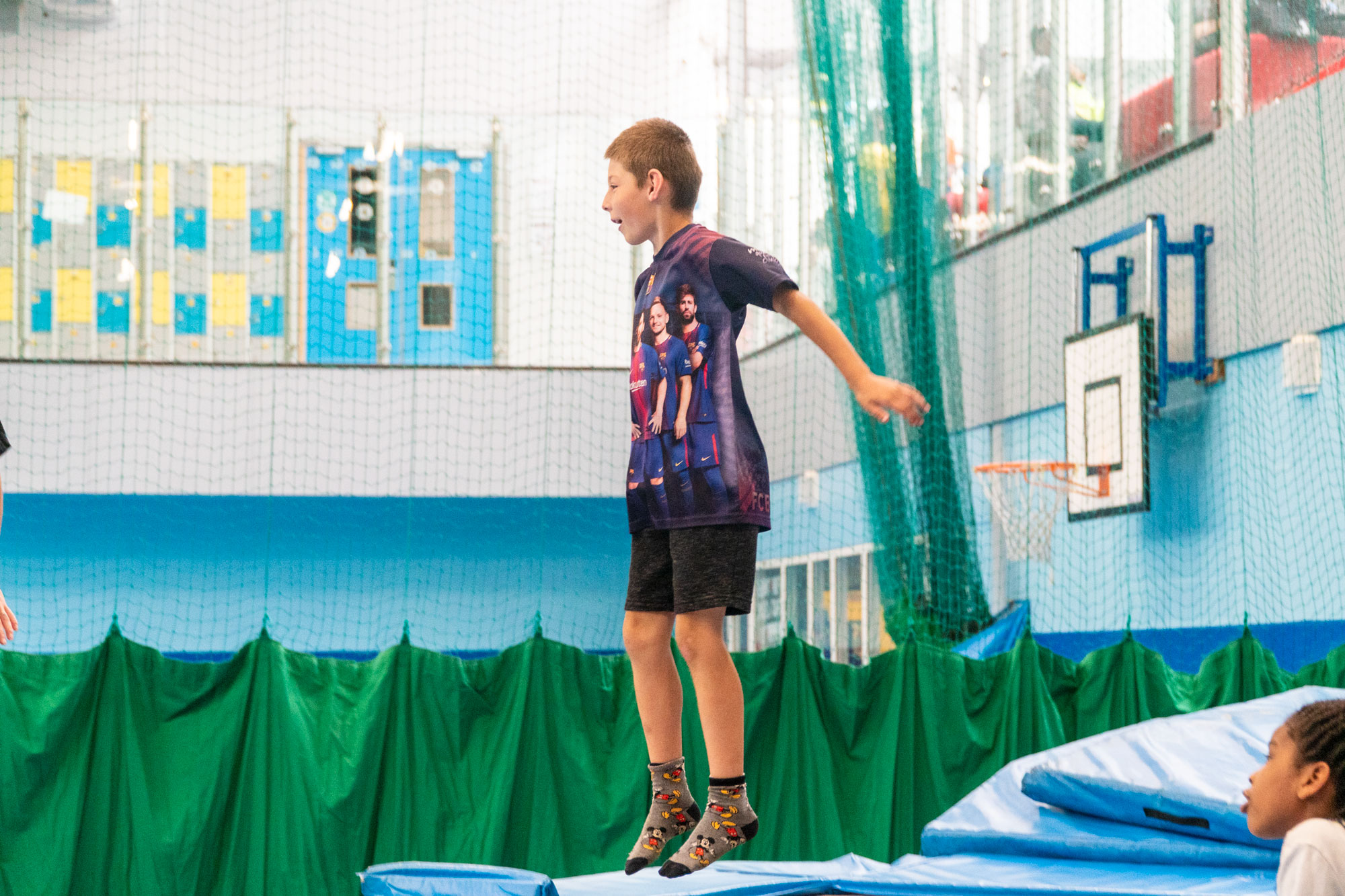 Trampolining