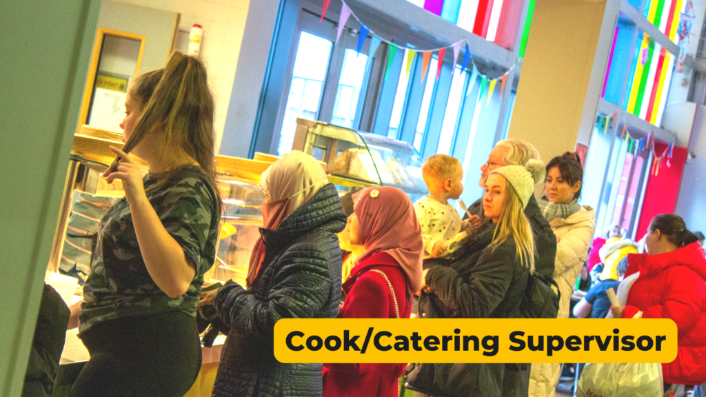 Cook Supervisor Cook/Catering Supervisor – Mahdlo Youth Zone